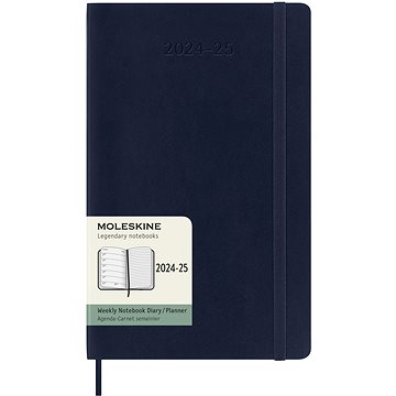 

MOLESKINE 2024-2025 L, měkké desky, modrý
