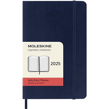 

MOLESKINE 2025 S denní, měkké desky, modrý