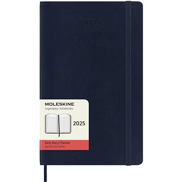 

MOLESKINE 2025 L denní, měkké desky, modrý