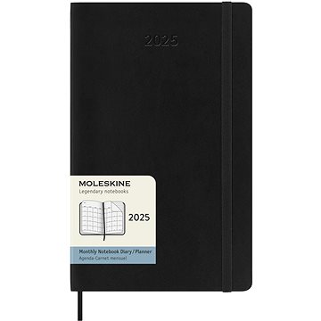 

MOLESKINE 2025 L, měkké desky, černý