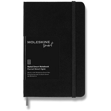 

MOLESKINE Smart Writing S, tvrdé desky, linkovaný, černý (pro chytré pero Moleskine)