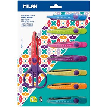 

MILAN 14930908 Blistr Zigzag + 8 náhradních břitů