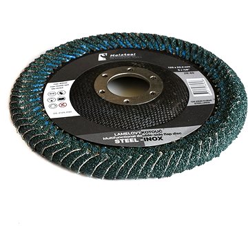 

Oboustranný lamelový brusný kotouč Molatool Zirkon 125 mm P40