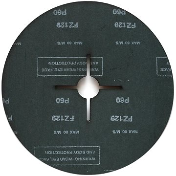 

Fíbrový brusný kotouč Molatool Zirkon 150 mm P60