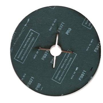 

Fíbrový brusný kotouč Molatool Keramický 115 mm P60