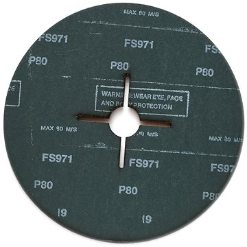 

Fíbrový brusný kotouč Molatool Keramický 115 mm P80
