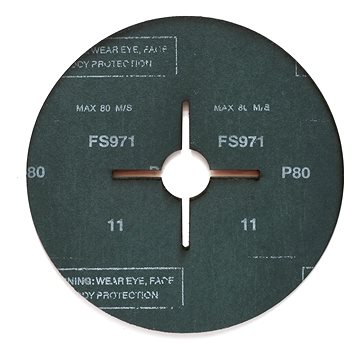 

Fíbrový brusný kotouč Molatool Keramický 125 mm P80