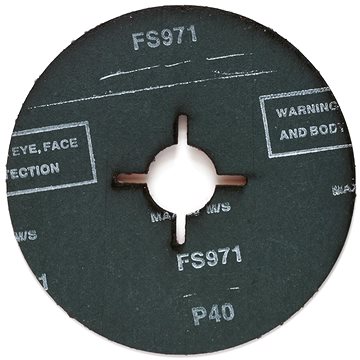 

Fíbrový brusný kotouč Molatool Keramický 180 mm P40