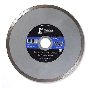 

Diamantový řezný kotouč Molatool 150 × 2,6 × 22,2 mm Standard Profi