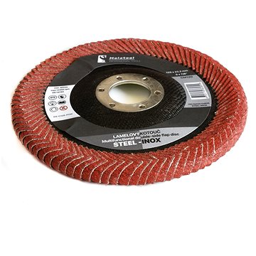 

Oboustranný lamelový brusný kotouč Molatool Keramický 125 mm P120