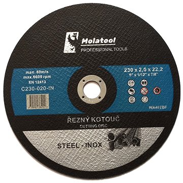 

Řezný kotouč Molatool Profi 230 × 2,0 × 22,2 mm