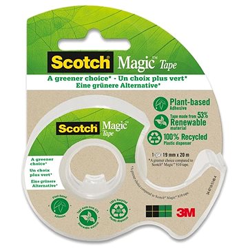 3M Scotch Magic 900, 19 mm x 20 m, včetně recyklovaného zásobníku