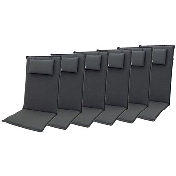 

Doppler ELEGANT 2430 vysoký, set 6 ks, polstry na židli a křeslo s podhlavníkem