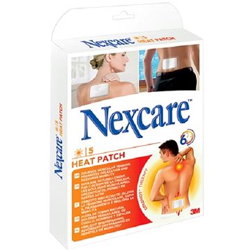 

3M Nexcare Hřejivá náplast, 9,5 cm × 13 cm, 5 kusy v balení