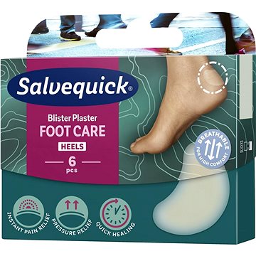 

SALVEQUICK Foot Care Blistr 6 ks