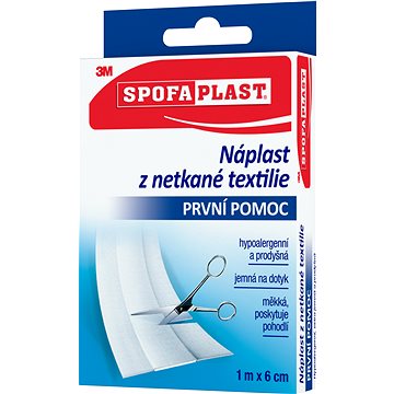 3M™ Spofaplast® 854 Náplast z netkané textilie, 1 m x 6 cm - Náplast