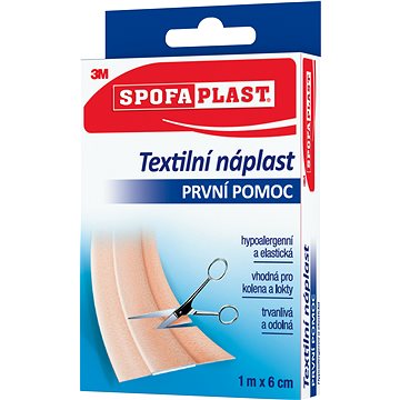 3M™ Spofaplast® 154 Textilní elastická náplast, 1 m x 6 cm - Náplast