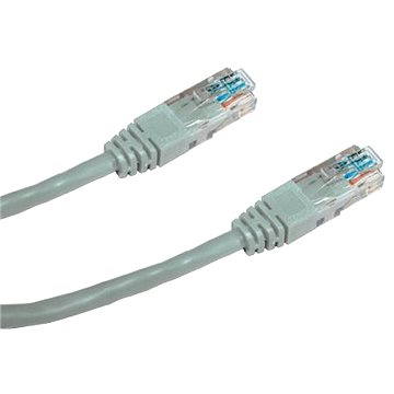 

Datacom CAT6, UTP, 0.5m šedý