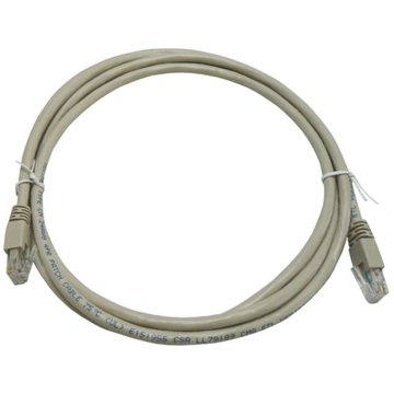 Datacom CAT5E UTP šedý 2m - Síťový kabel