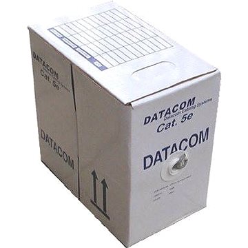 

Datacom drát, CAT5E, UTP, venkovní, 305m/box