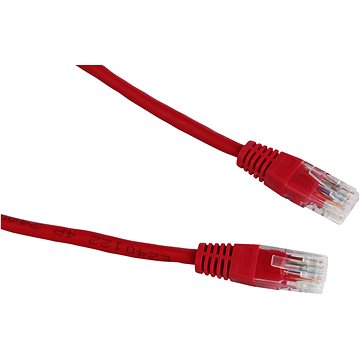 Datacom CAT5E UTP 1.5m červený