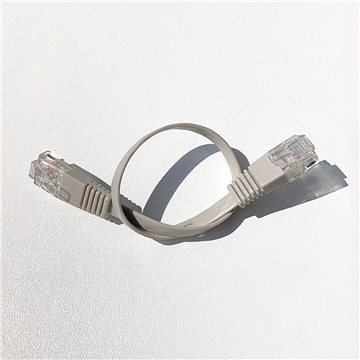 

Datacom Patch cord UTP CAT6 0,25m šedý FLAT plochý