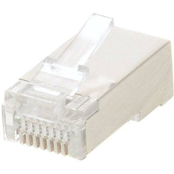 100-pack,Datacom RJ45, CAT5E, STP, 8p8c, stíněný, neskládaný, na licnu (lanko)