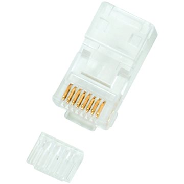

10-pack,Datacom RJ45, CAT6, UTP, 8p8c, nestíněný, skládaný, na drát