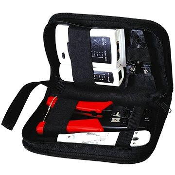 DATACOM NETWORK KIT 5  - pouzdro s testerem a nářadím