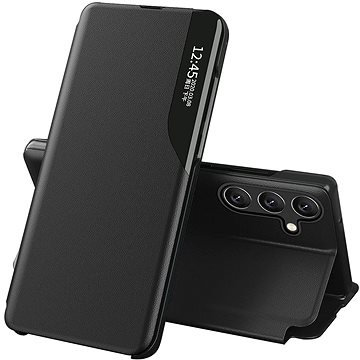 

MG Eco Leather View knížkové pouzdro pro Samsung Galaxy A54 5G, černé