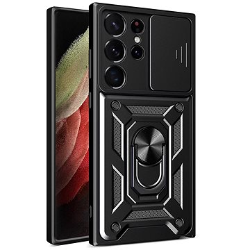 

MG Hybrid Armor Camshield pro Samsung Galaxy S23 Ultra, černý