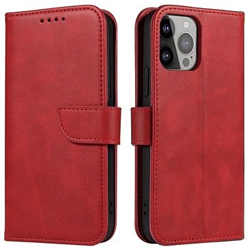 

MG Magnet knížkové pouzdro pro Samsung Galaxy S23 Ultra, červené
