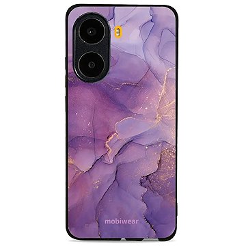 

Mobiwear Glossy lesklý pro Poco X7 Pro - Fialový mramor
