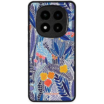 

Mobiwear Glossy lesklý pro Poco X7 - Modrá květena