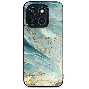 

Mobiwear Glossy lesklý pro Honor X8c - Zelenkavý mramor