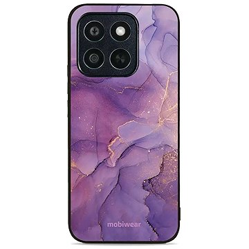 

Mobiwear Glossy lesklý pro Honor X8c - Fialový mramor