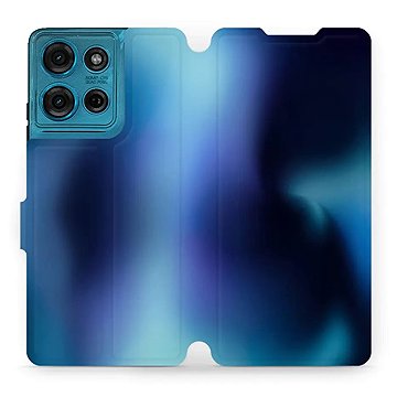 

Mobiwear flip knížkové pro Motorola Moto G75 5G - Modrý odstín