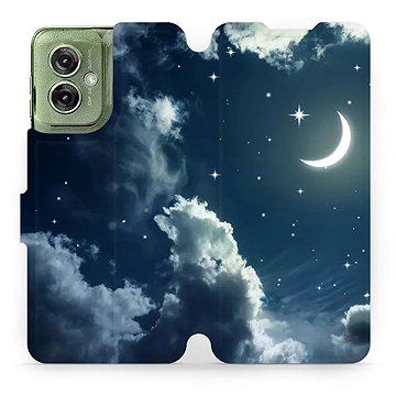 

Mobiwear flip knížkové pro Motorola Moto G55 5G - Obloha