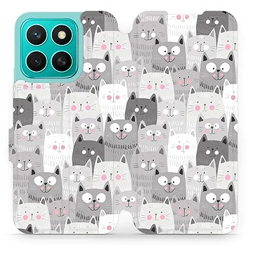 

Mobiwear flip knížkové pro Honor X8c - Kočičky