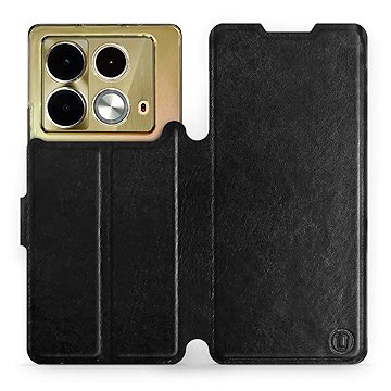 

Mobiwear flip knížkové pro Infinix Note 40 - Černé