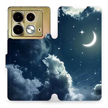 

Mobiwear flip knížkové pro Infinix Note 40 - Obloha