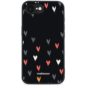 

Mobiwear Glossy lesklý pro Apple iPhone 16e - Srdíčka