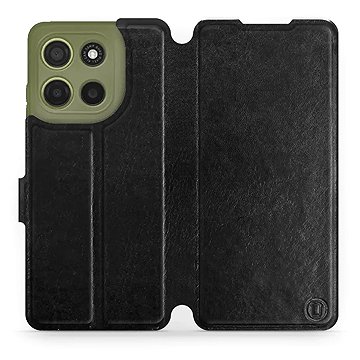 

Mobiwear flip knížkové pro Motorola Moto G15 - Černé