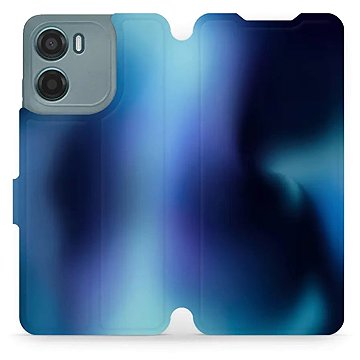 

Mobiwear flip knížkové pro Motorola Moto G05 - Modrý odstín