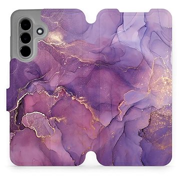 

Mobiwear flip knížkové pro Samsung Galaxy A36 - Fialový mramor