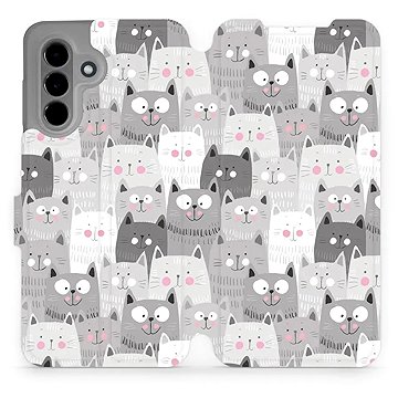 

Mobiwear flip knížkové pro Samsung Galaxy A26 - Kočičky