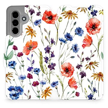 

Mobiwear flip knížkové pro Samsung Galaxy A26 - Kvítí