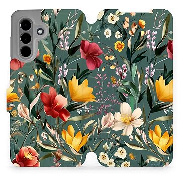 

Mobiwear flip knížkové pro Samsung Galaxy A26 - Zelená louka