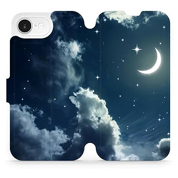 

Mobiwear flip knížkové pro Apple iPhone 16e - Obloha