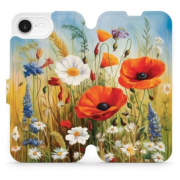 

Mobiwear flip knížkové pro Apple iPhone 16e - Letní louka